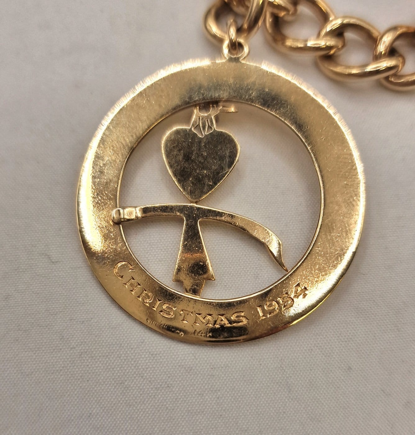 Tiffany & Co. Vintage Náramek ze Žlutého Zlata s Diamanty