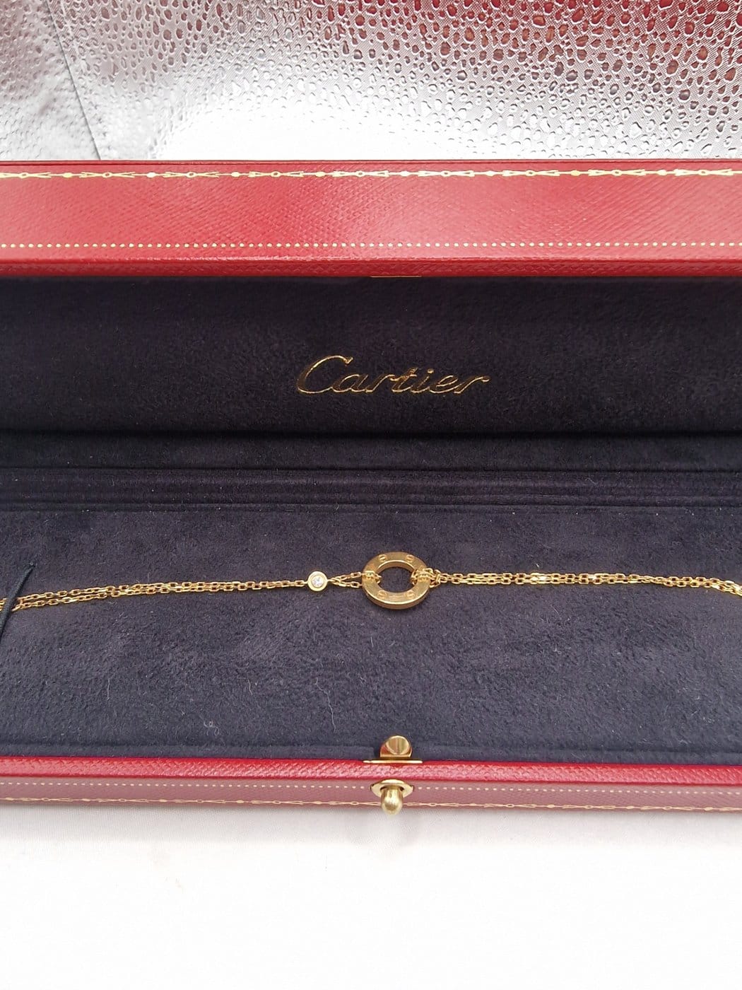 Cartier Love Náramek ze Žlutého Zlata s Diamanty