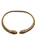 Cartier Double Cougar Náhrdelník ze Žlutého Zlata