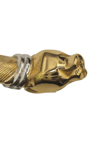 Cartier Double Cougar Náhrdelník ze Žlutého Zlata