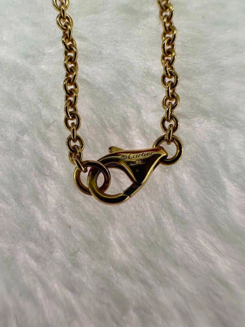Cartier Love Náhrdelník z Růžového Zlata s Přívěskem