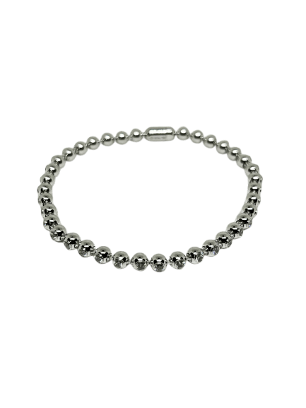 Cartier Náramek s Diamantovými Korálky z Bílého Zlata