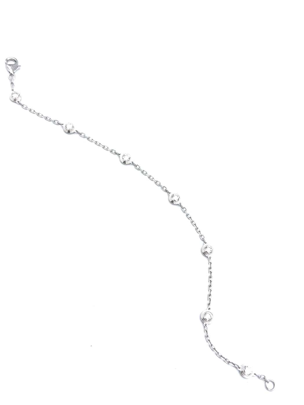 Cartier Light Diamonds Náramek z Bílého Zlata s Diamanty
