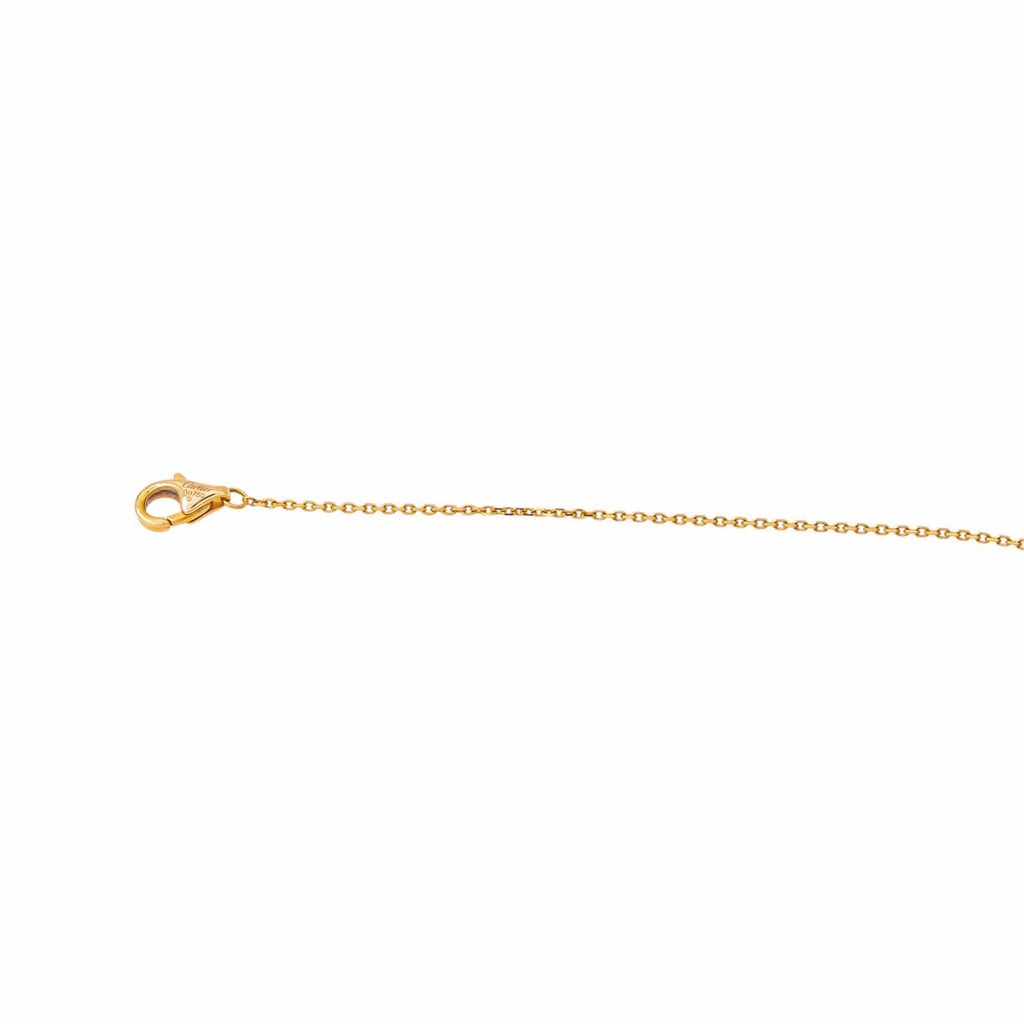 Cartier Trinity Náhrdelník ze Žlutého, Růžového a Bílého Zlata s Růžovým Safírem