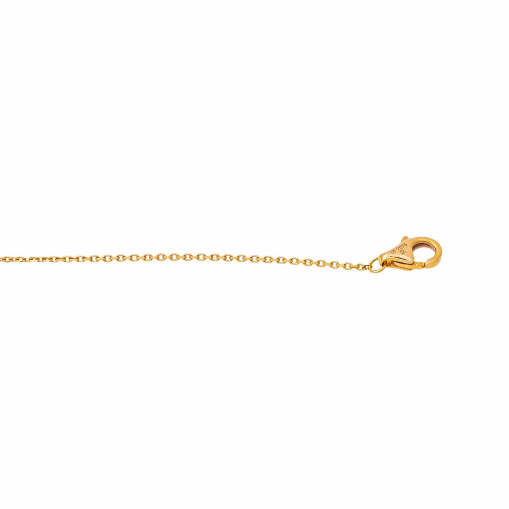 Cartier Trinity Náhrdelník ze Žlutého, Růžového a Bílého Zlata s Růžovým Safírem