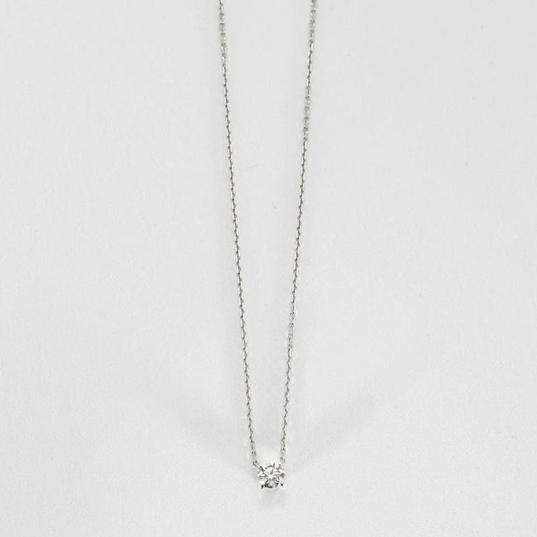 Cartier Náhrdelník z Bílého Zlata s Diamantem
