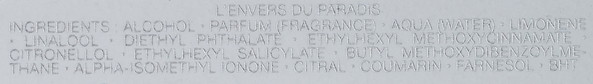 Mizensir L'envers Du Paradis Parfémovaná Voda 100 ml
